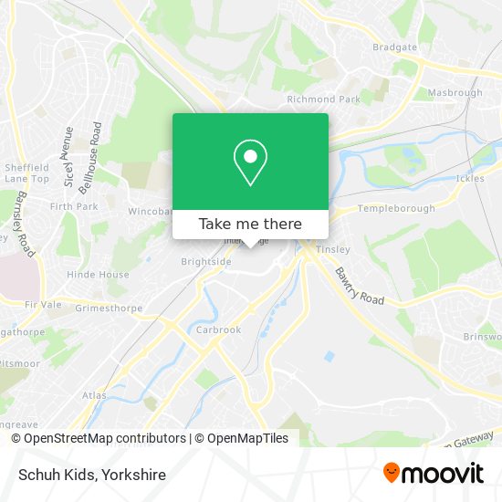 Schuh Kids map