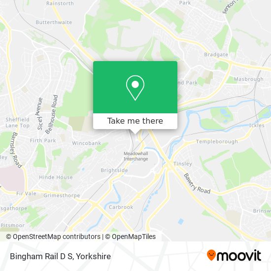 Bingham Rail D S map