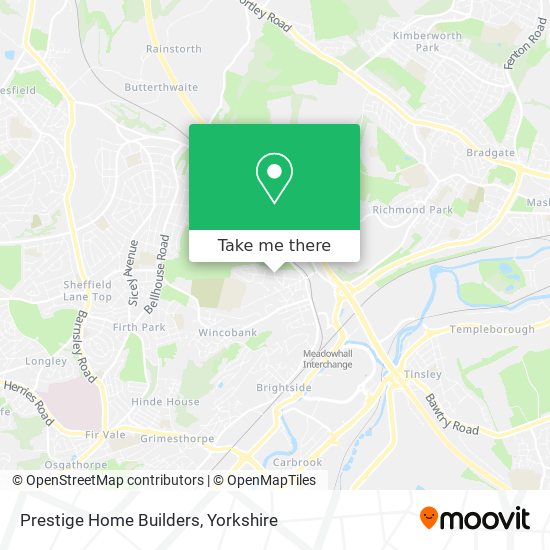 Prestige Home Builders map