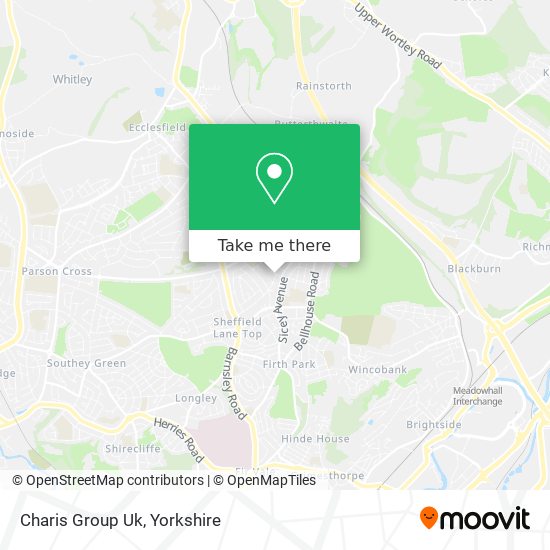 Charis Group Uk map