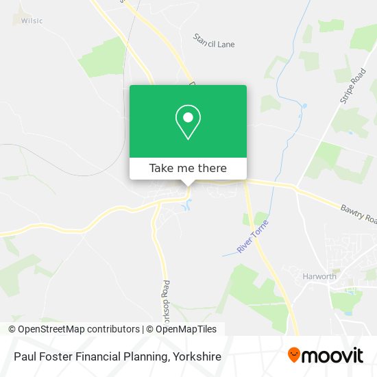Paul Foster Financial Planning map