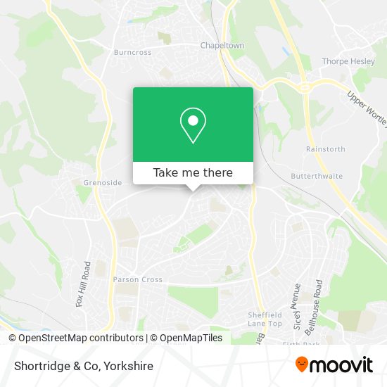 Shortridge & Co map