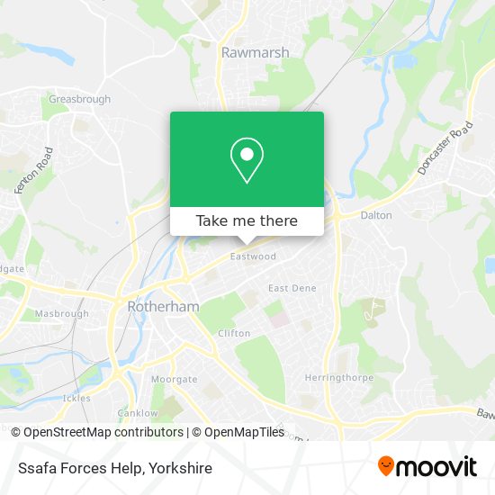 Ssafa Forces Help map