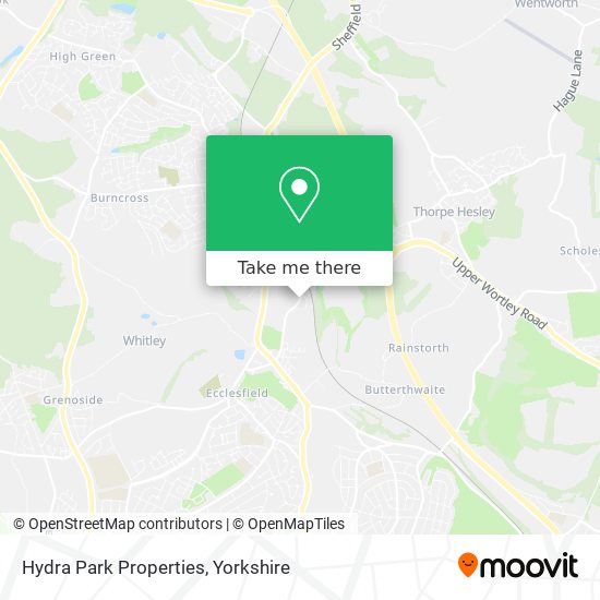 Hydra Park Properties map