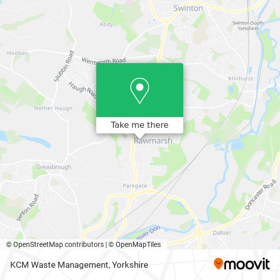KCM Waste Management map