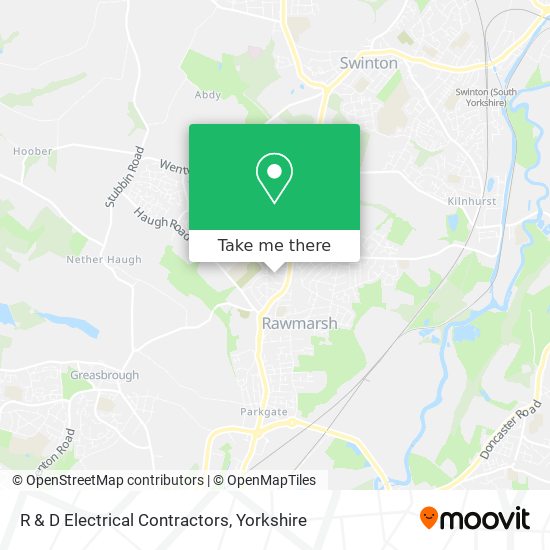 R & D Electrical Contractors map