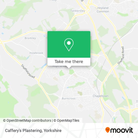 Caffery's Plastering map