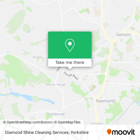 Diamond Shine Cleaning Services map