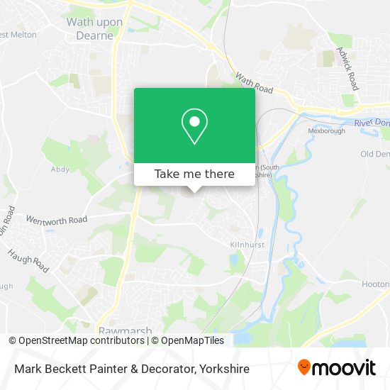 Mark Beckett Painter & Decorator map