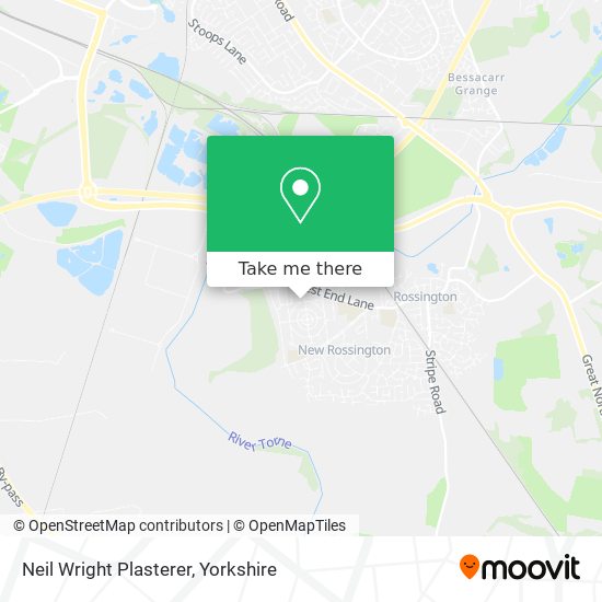 Neil Wright Plasterer map