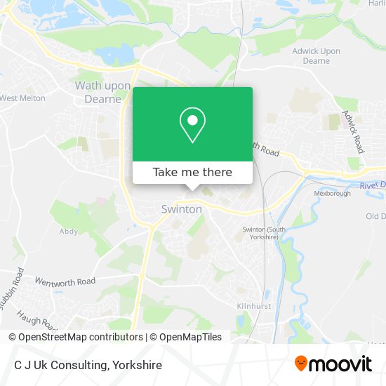 C J Uk Consulting map
