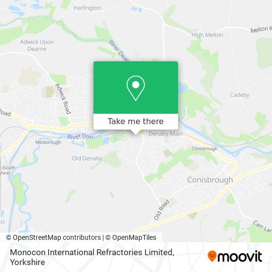 Monocon International Refractories Limited map