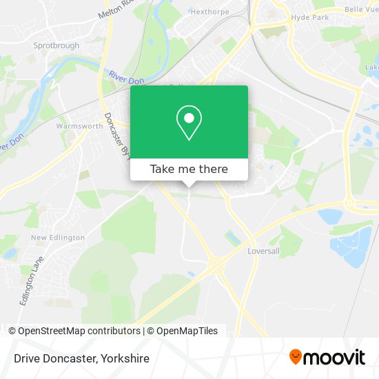Drive Doncaster map