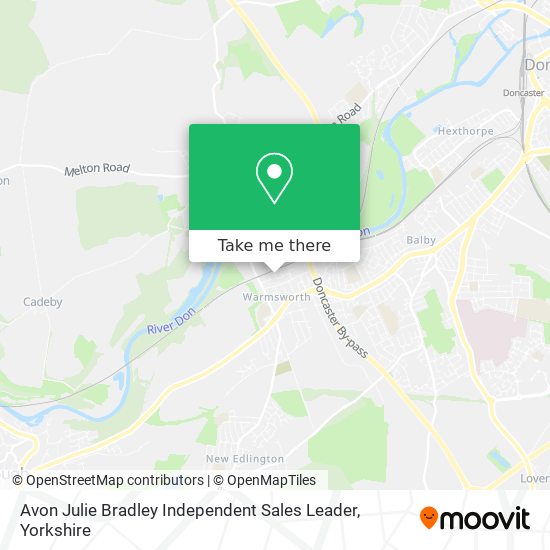 Avon Julie Bradley Independent Sales Leader map