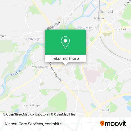 Kinrest Care Services map