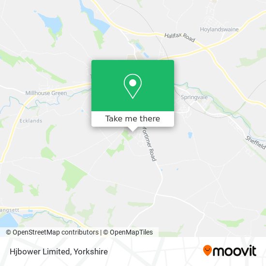 Hjbower Limited map