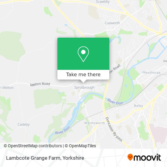 Lambcote Grange Farm map