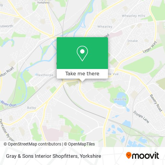 Gray & Sons Interior Shopfitters map