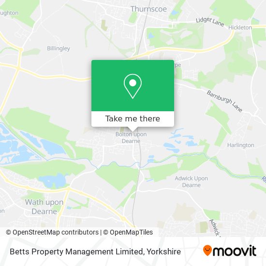 Betts Property Management Limited map