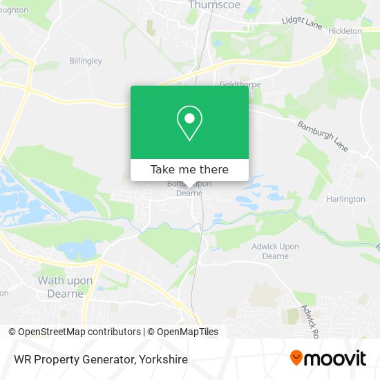 WR Property Generator map