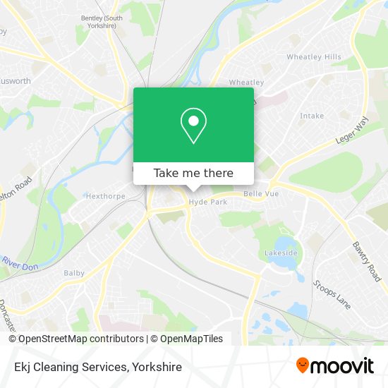 Ekj Cleaning Services map