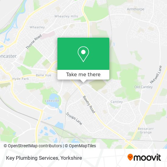 Key Plumbing Services map