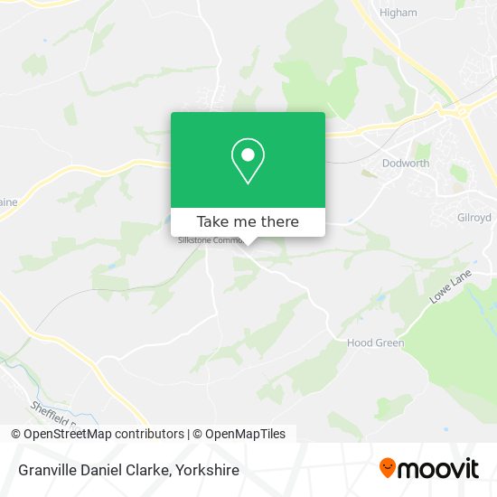 Granville Daniel Clarke map