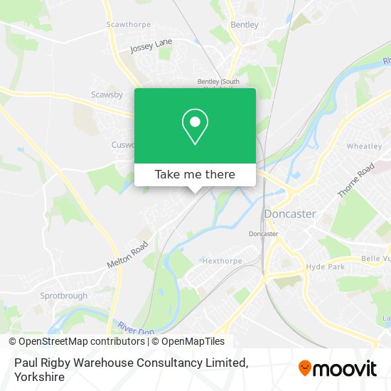 Paul Rigby Warehouse Consultancy Limited map