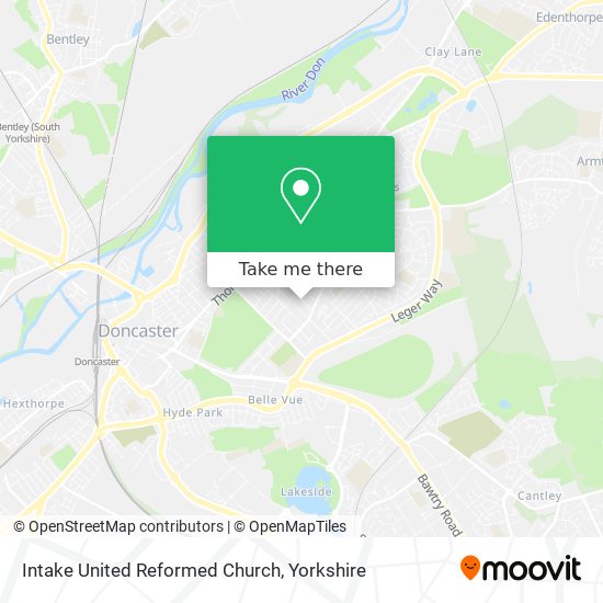 Intake United Reformed Church map