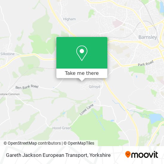 Gareth Jackson European Transport map