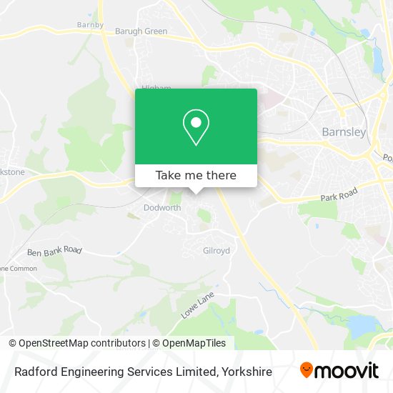 Radford Engineering Services Limited map