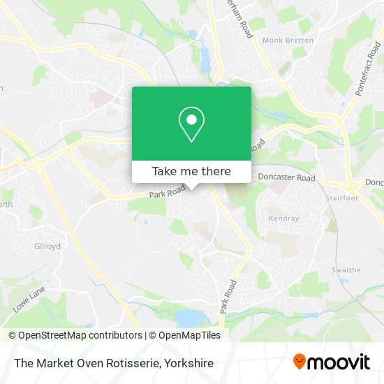 The Market Oven Rotisserie map