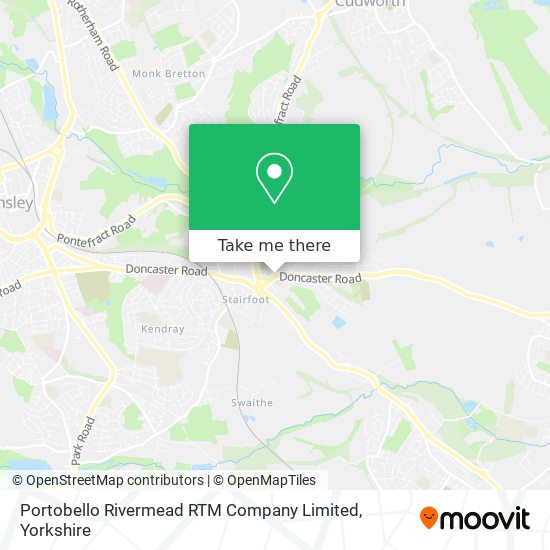 Portobello Rivermead RTM Company Limited map