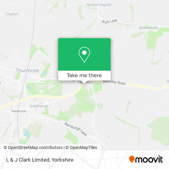 L & J Clark Limited map