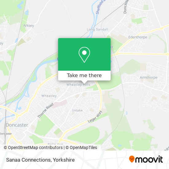 Sanaa Connections map