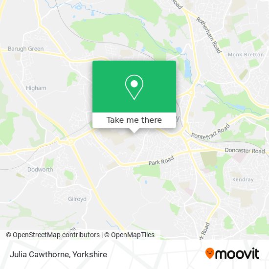Julia Cawthorne map