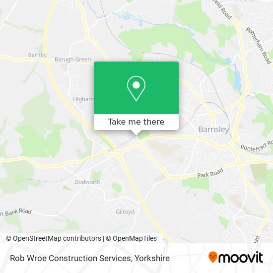 Rob Wroe Construction Services map