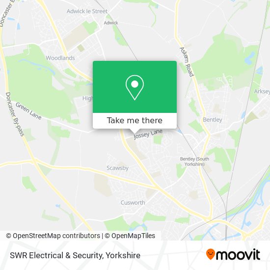 SWR Electrical & Security map
