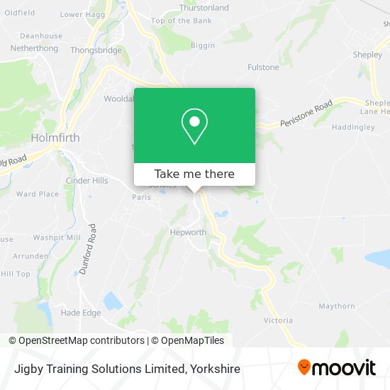 Jigby Training Solutions Limited map
