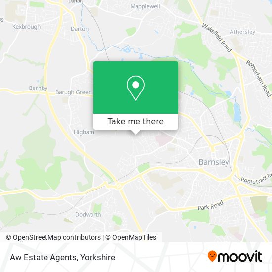 Aw Estate Agents map