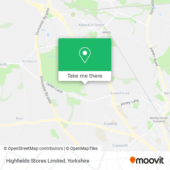 Highfields Stores Limited map