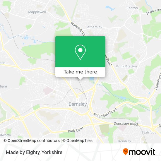 Made by Eighty map