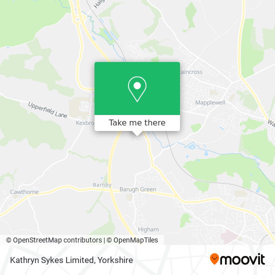 Kathryn Sykes Limited map