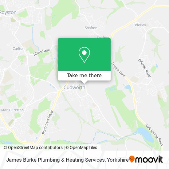 James Burke Plumbing & Heating Services map