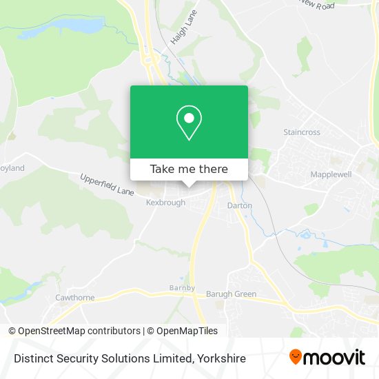 Distinct Security Solutions Limited map