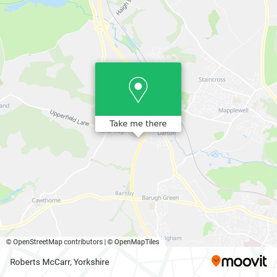 Roberts McCarr map