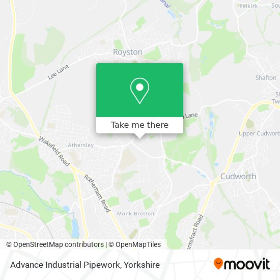 Advance Industrial Pipework map