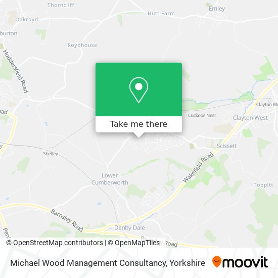 Michael Wood Management Consultancy map
