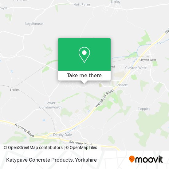 Katypave Concrete Products map