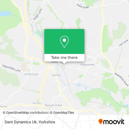 Dent Dynamics Uk map